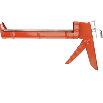 Пистолет для герметика SPARK LUX Профи полукорп.с зубчатым штоком+лезвие 310мл(290*172*53мм) /1/50, шт