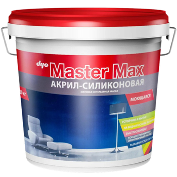 MASTERMAX SILICONE Интерьерная краска Акрил-силиконовая 3 КГ