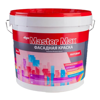 MASTERMAX FACADE Фасадная краска Акриловая 4 кг